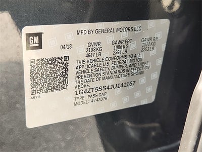 2018 Buick LaCrosse Avenir