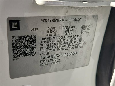 2018 Cadillac ATS 2.0L Turbo Luxury