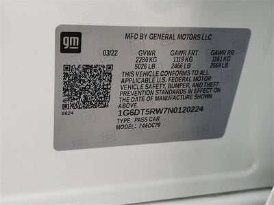 2022 Cadillac CT5 Premium Luxury