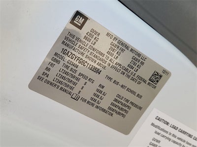 2012 Chevrolet Express 3500 LT Passenger