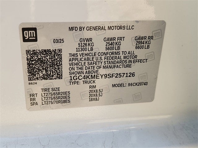 2025 Chevrolet Silverado 2500HD Custom