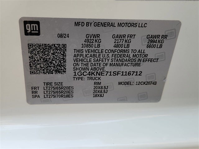 2025 Chevrolet Silverado 2500HD LT