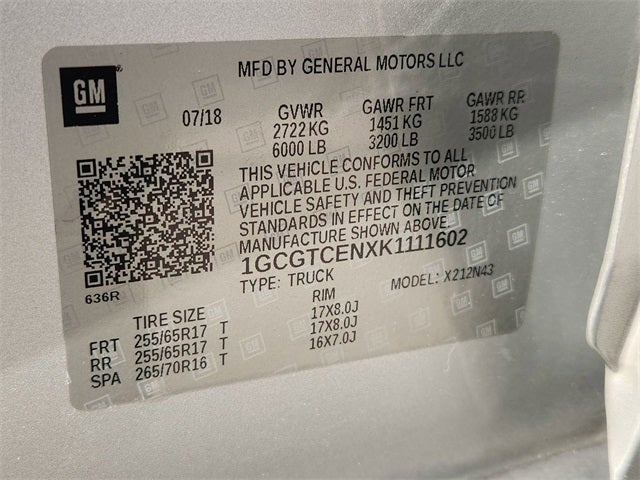 2019 Chevrolet Colorado LT