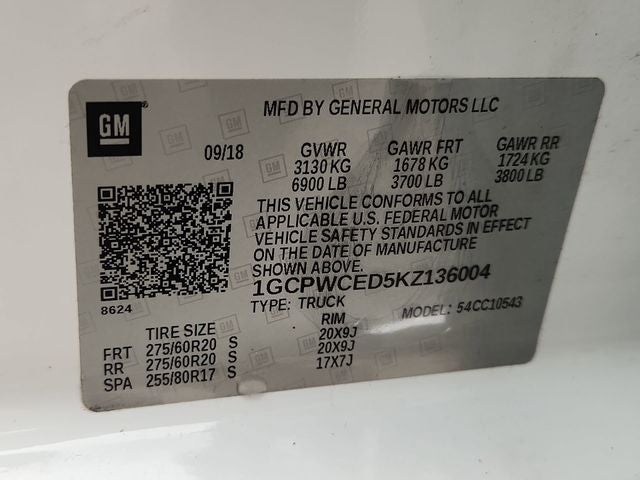 2019 Chevrolet Silverado 1500 LT Texas Edition