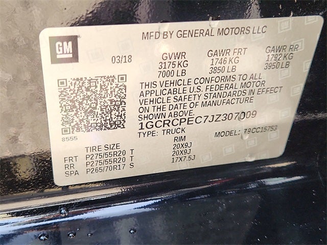 2018 Chevrolet Silverado 1500 Custom