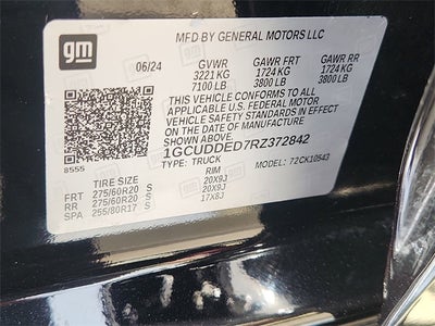 2024 Chevrolet Silverado 1500 LT Texas Edition