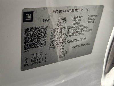 2021 Chevrolet Silverado 1500 LTZ