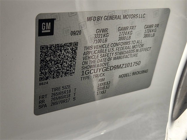 2021 Chevrolet Silverado 1500 LTZ