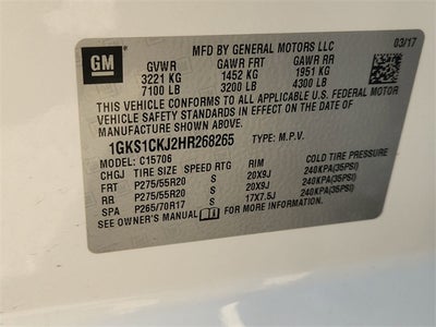 2017 GMC Yukon Denali