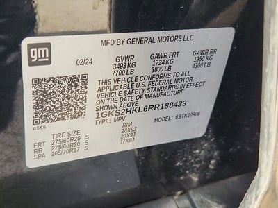 2024 GMC Yukon XL AT4