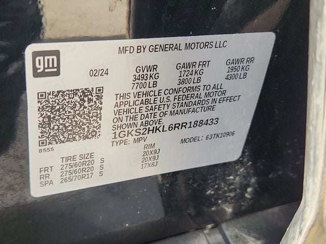 2024 GMC Yukon XL AT4