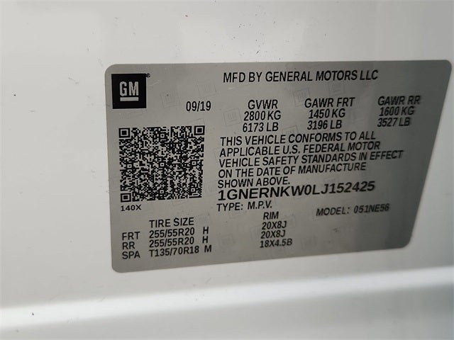 2020 Chevrolet Traverse High Country