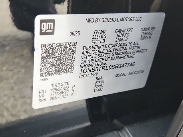 2025 Chevrolet Tahoe High Country