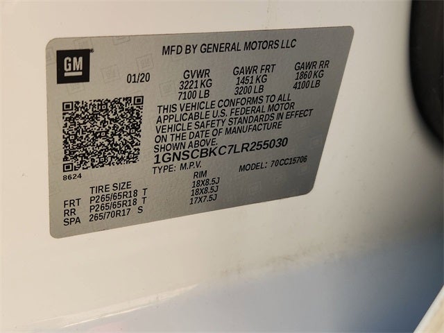 2020 Chevrolet Tahoe LT