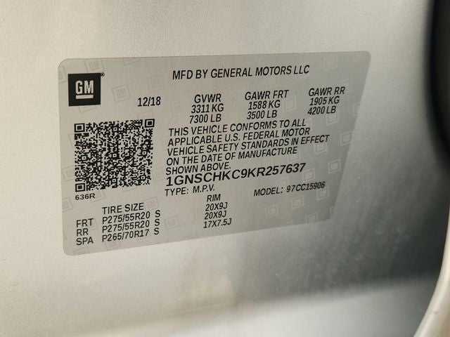 2019 Chevrolet Suburban LT