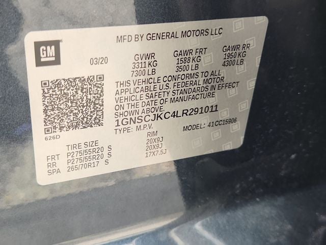 2020 Chevrolet Suburban Premier