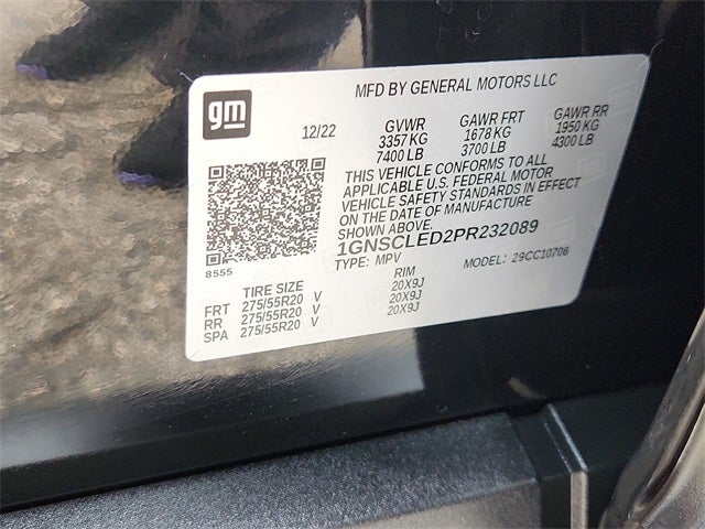 2023 Chevrolet Tahoe Police