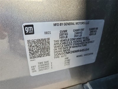 2021 Chevrolet Tahoe LT