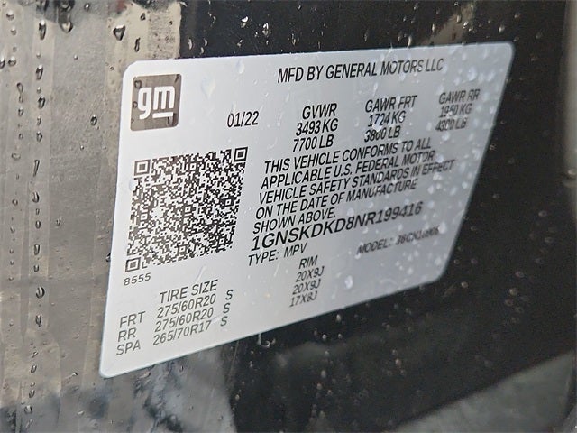 2022 Chevrolet Suburban Z71