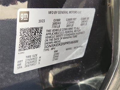 2023 Chevrolet Suburban RST