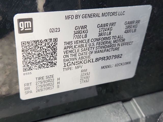 2023 Chevrolet Suburban High Country