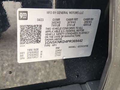 2023 Chevrolet Tahoe LT