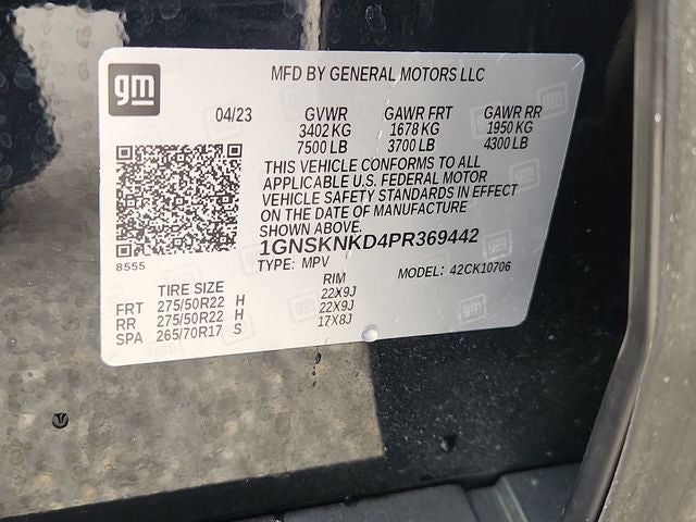 2023 Chevrolet Tahoe LT