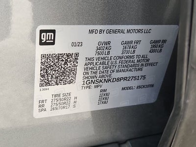 2023 Chevrolet Tahoe LT