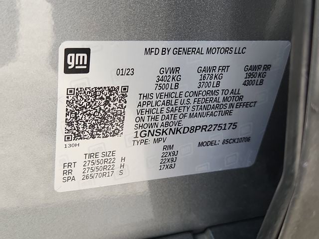 2023 Chevrolet Tahoe LT