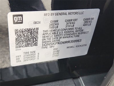 2024 Chevrolet Tahoe Z71