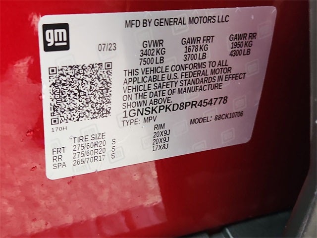 2023 Chevrolet Tahoe Z71