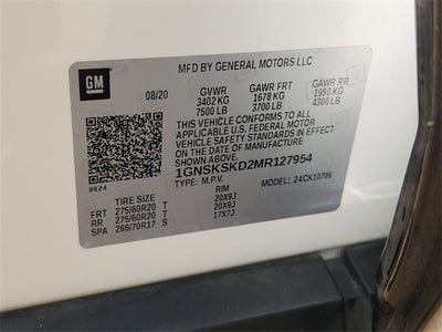 2021 Chevrolet Tahoe Premier