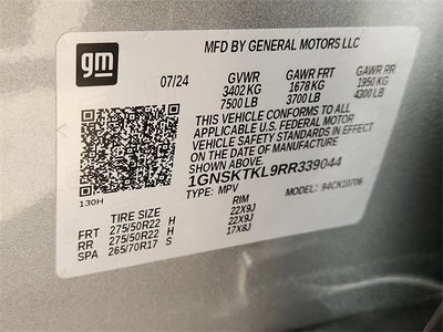 2024 Chevrolet Tahoe High Country