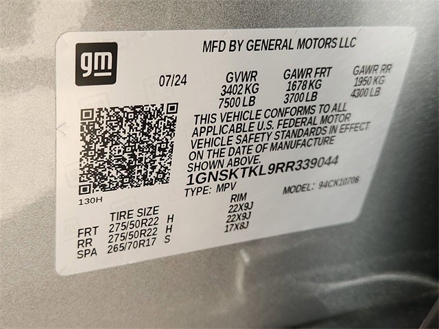 2024 Chevrolet Tahoe High Country