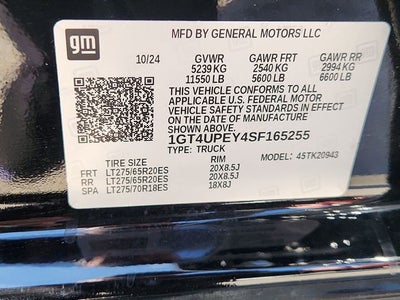 2025 GMC Sierra 2500HD AT4