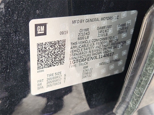 2020 GMC Canyon All Terrain