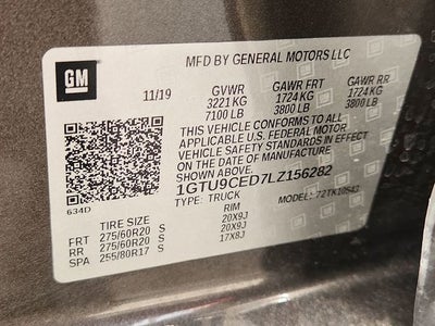 2020 GMC Sierra 1500 Elevation