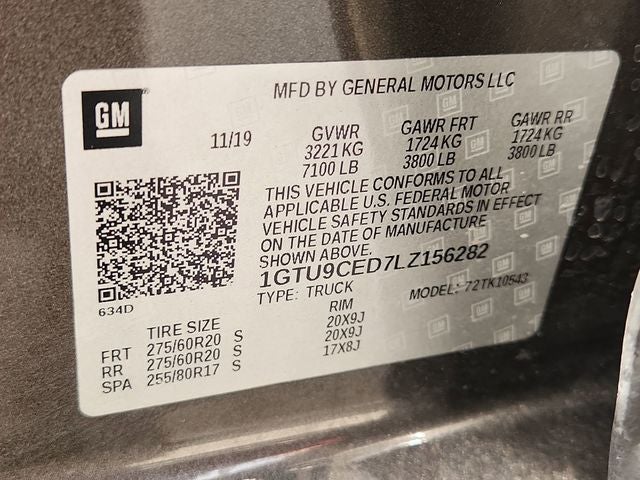 2020 GMC Sierra 1500 Elevation