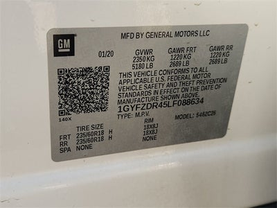 2020 Cadillac XT4 Premium Luxury