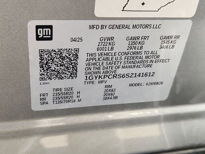 2025 Cadillac XT6 Premium Luxury