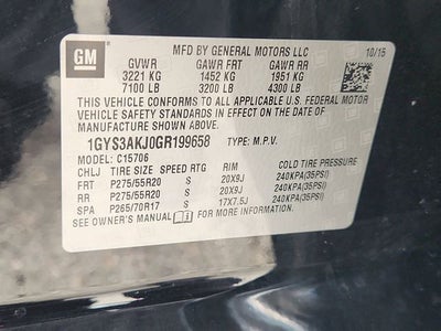 2016 Cadillac Escalade Base