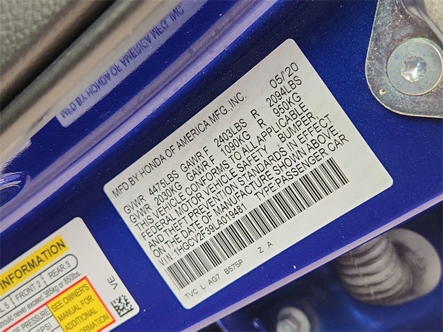 2020 Honda Accord Sport 2.0T