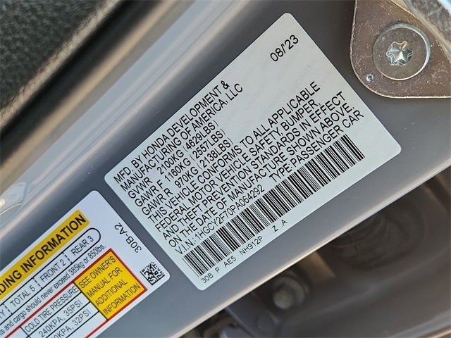 2023 Honda Accord Hybrid Sport-L