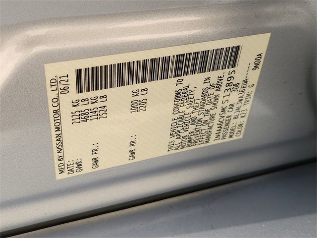 2021 Nissan Maxima SV