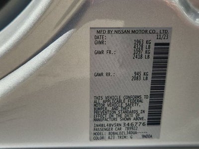 2024 Nissan Altima 2.5 S