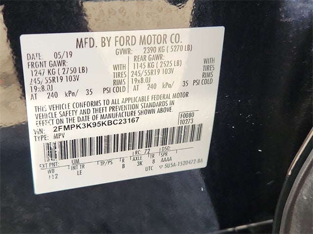 2019 Ford Edge Titanium