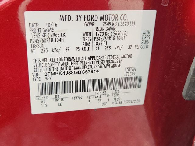 2016 Ford Edge SEL