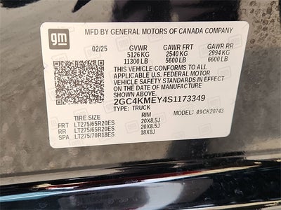 2025 Chevrolet Silverado 2500HD Custom