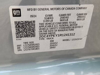 2024 Chevrolet Silverado 2500HD LTZ