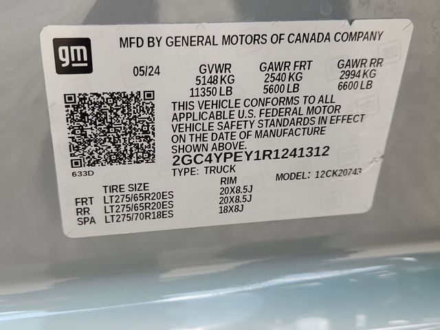 2024 Chevrolet Silverado 2500HD LTZ